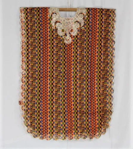 African Boubou / Caftan - Kente Print
