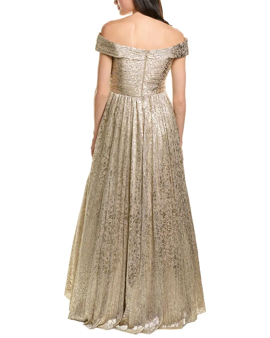 Aidan Mattox Off The Shoulder Gown