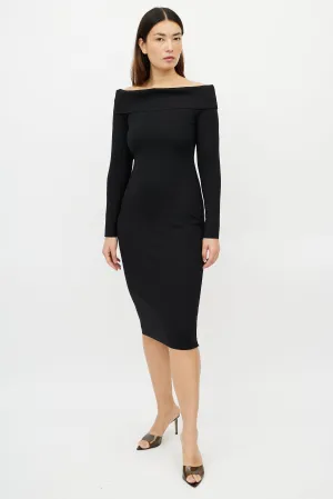 Black Off The Shoulder Dress