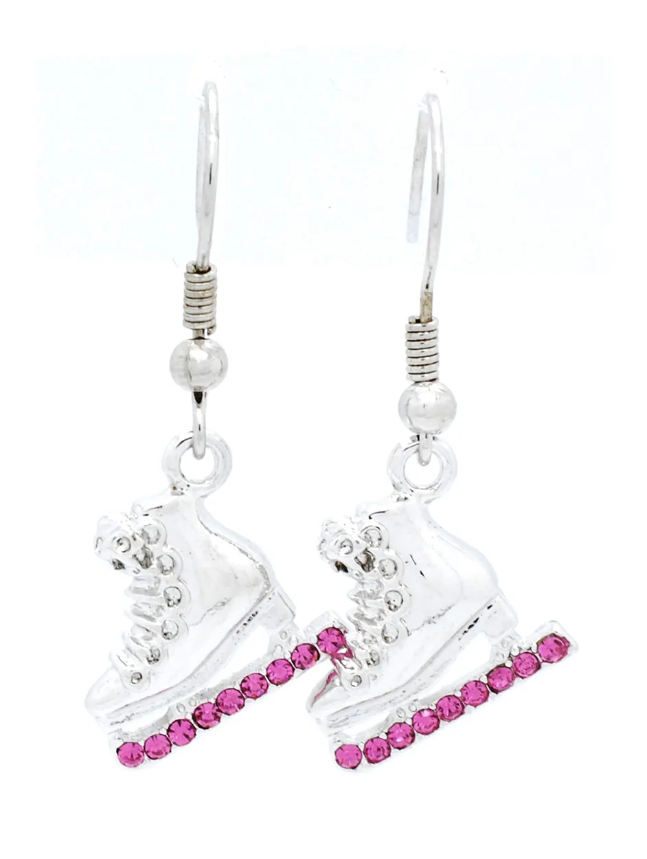 Figure Skate Earrings - DANGLE