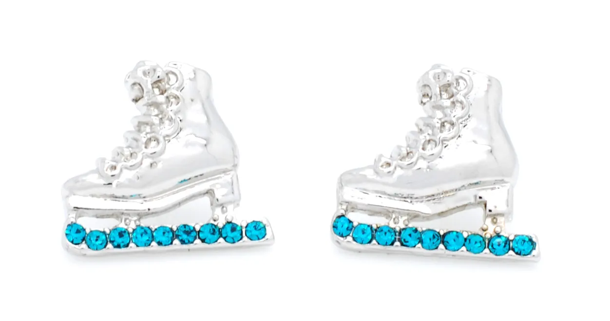 Figure Skate Earrings - POST