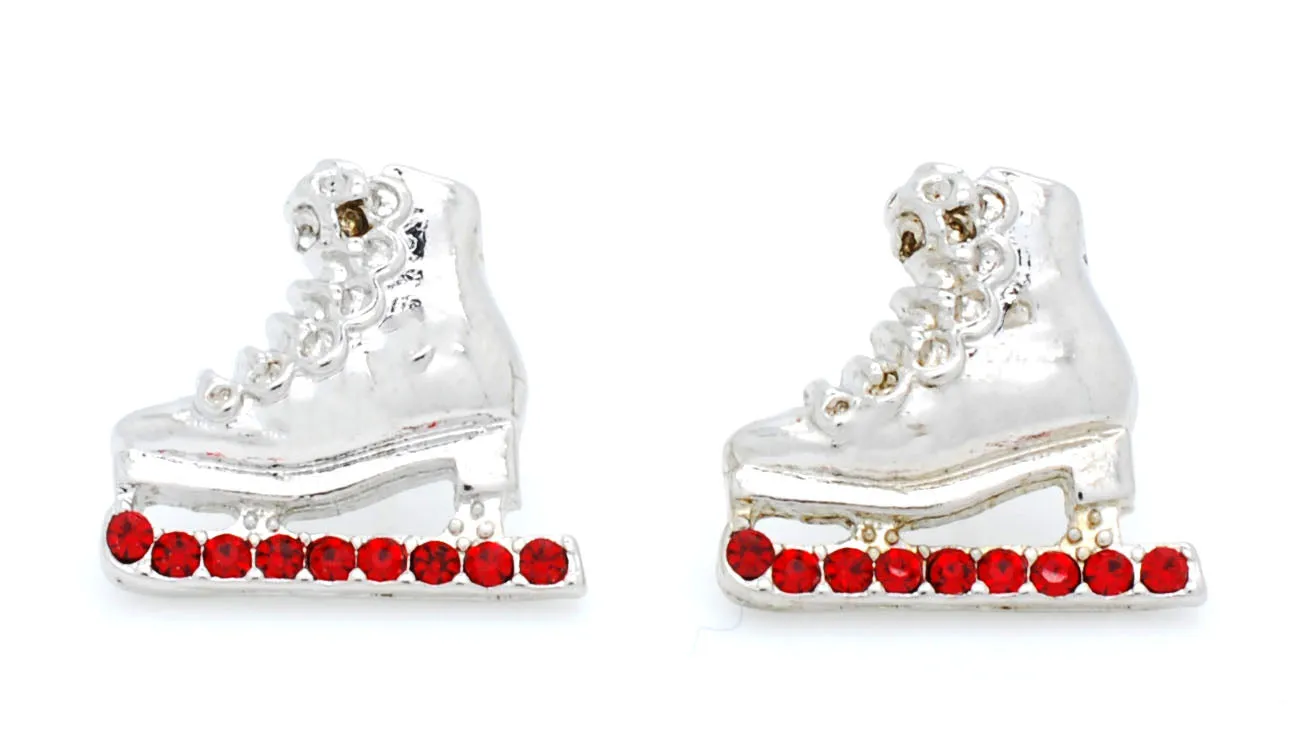 Figure Skate Earrings - POST