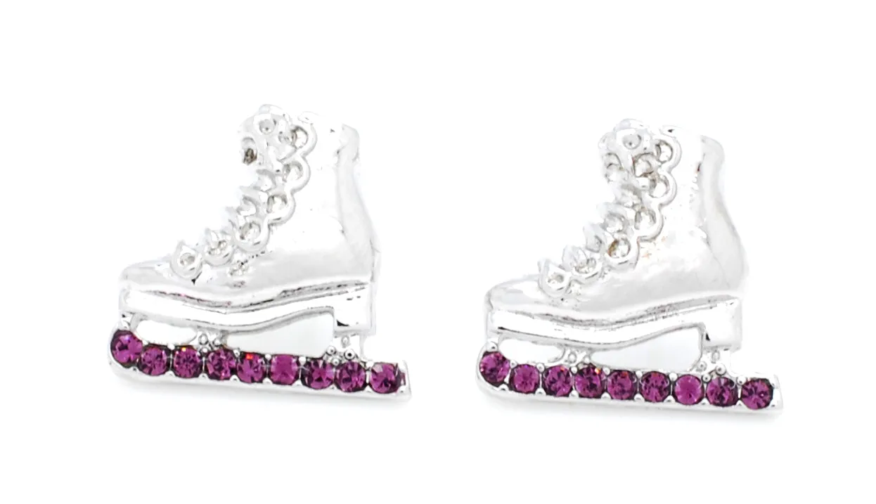 Figure Skate Earrings - POST