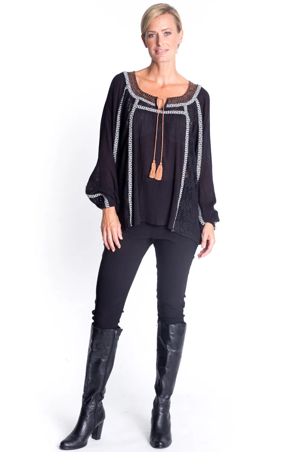 Kentucky Top in Black