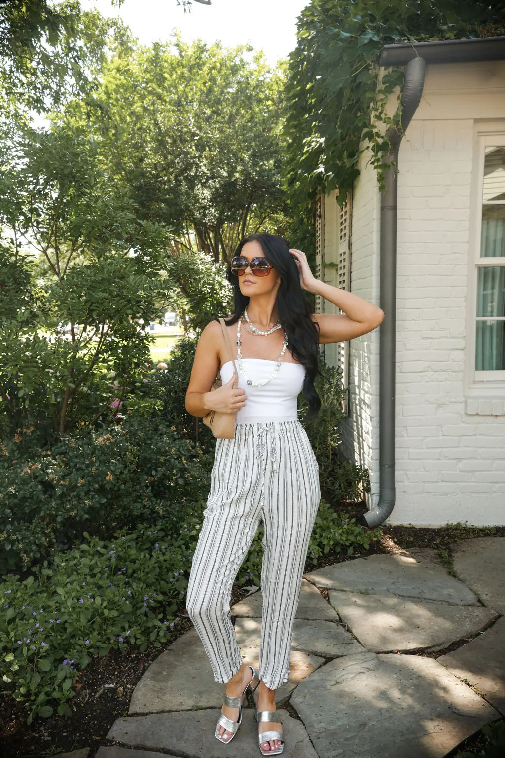 White Tube Top Bodysuit